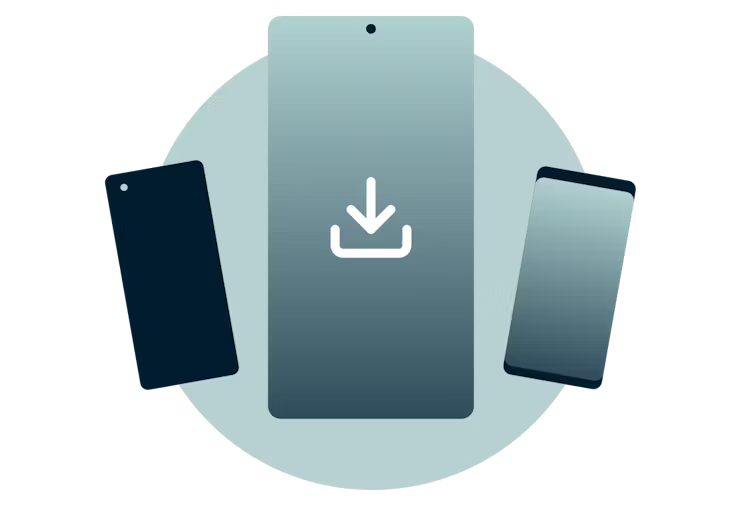 Android i&ccedil;in ExpressVPN uygulamas?n? indirin. İndirme işaretli Android cihazlar.